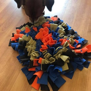 Snuffle mat. Toy for pets. Interactive dog toys.  Interactive cat toys. 18 &quot;x 16&quot; inches (45х40 cm)