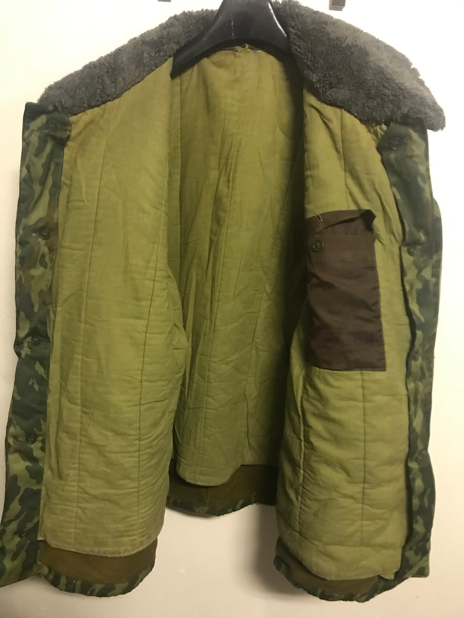 Russian Army Vintage winter Jacket VSR93 FLORA Vertikalca Etsy