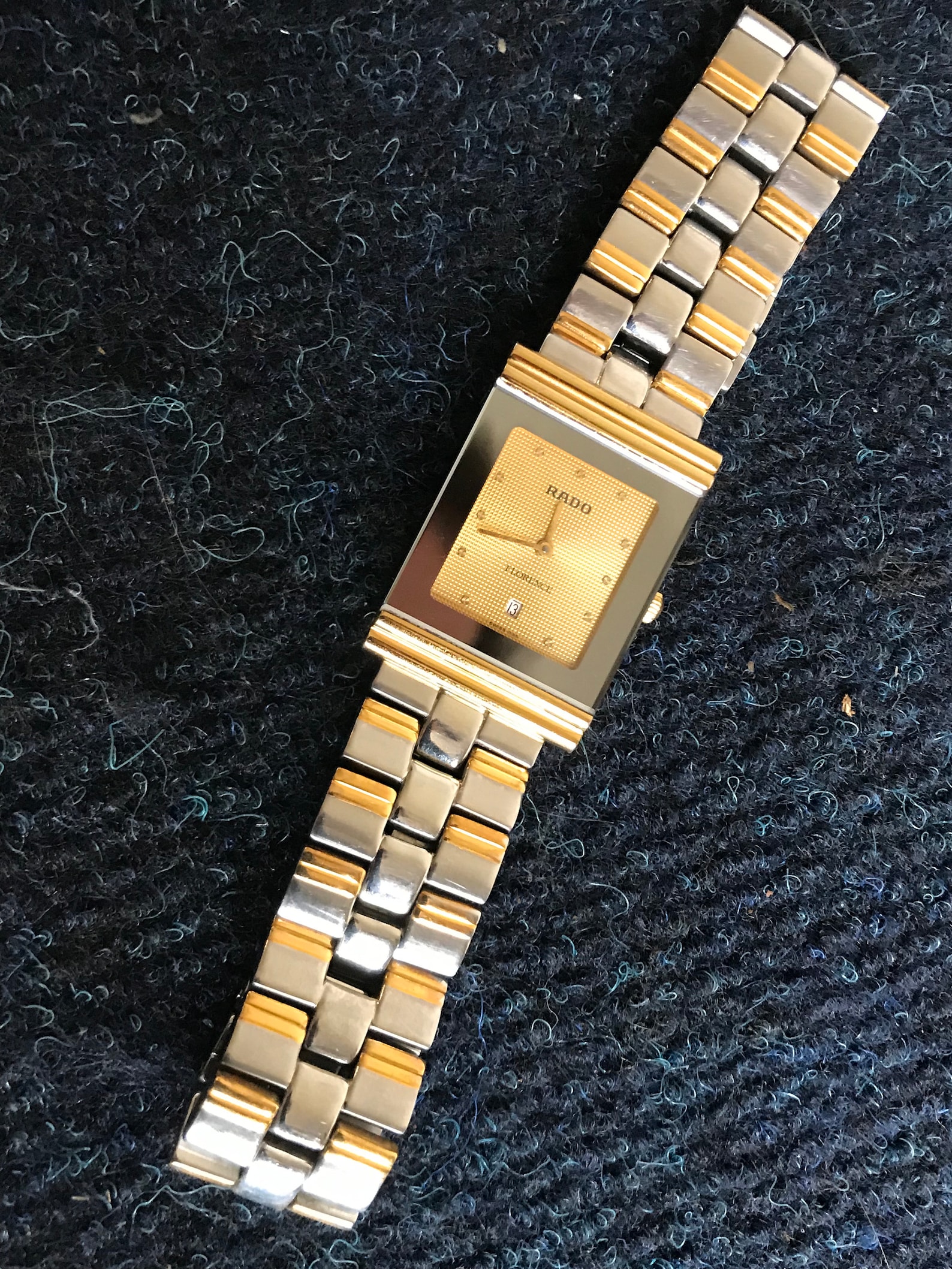 Original RADO Florence Gold Dial Ladies wrist watch Etsy