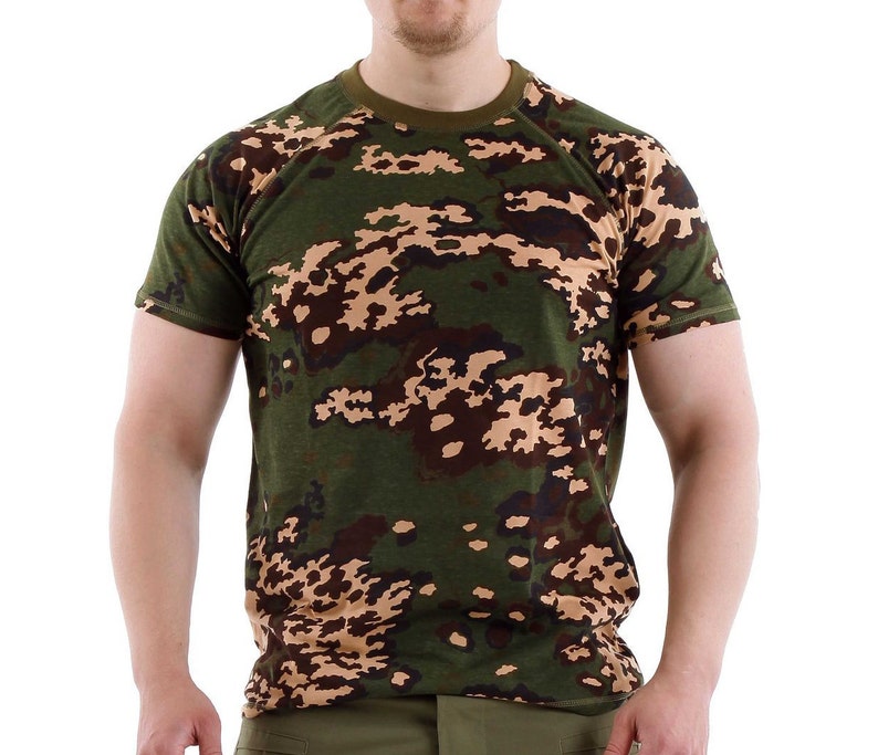 Russian Army tactical Camo summer TShirt cotton 100 Etsy