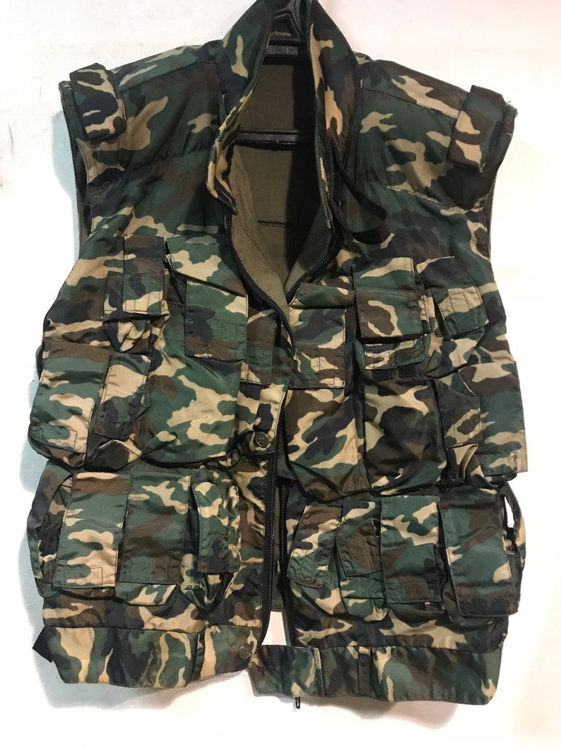 Original Russian Tactical Vest WOODLAND camo spetsnaz Chechen Etsy