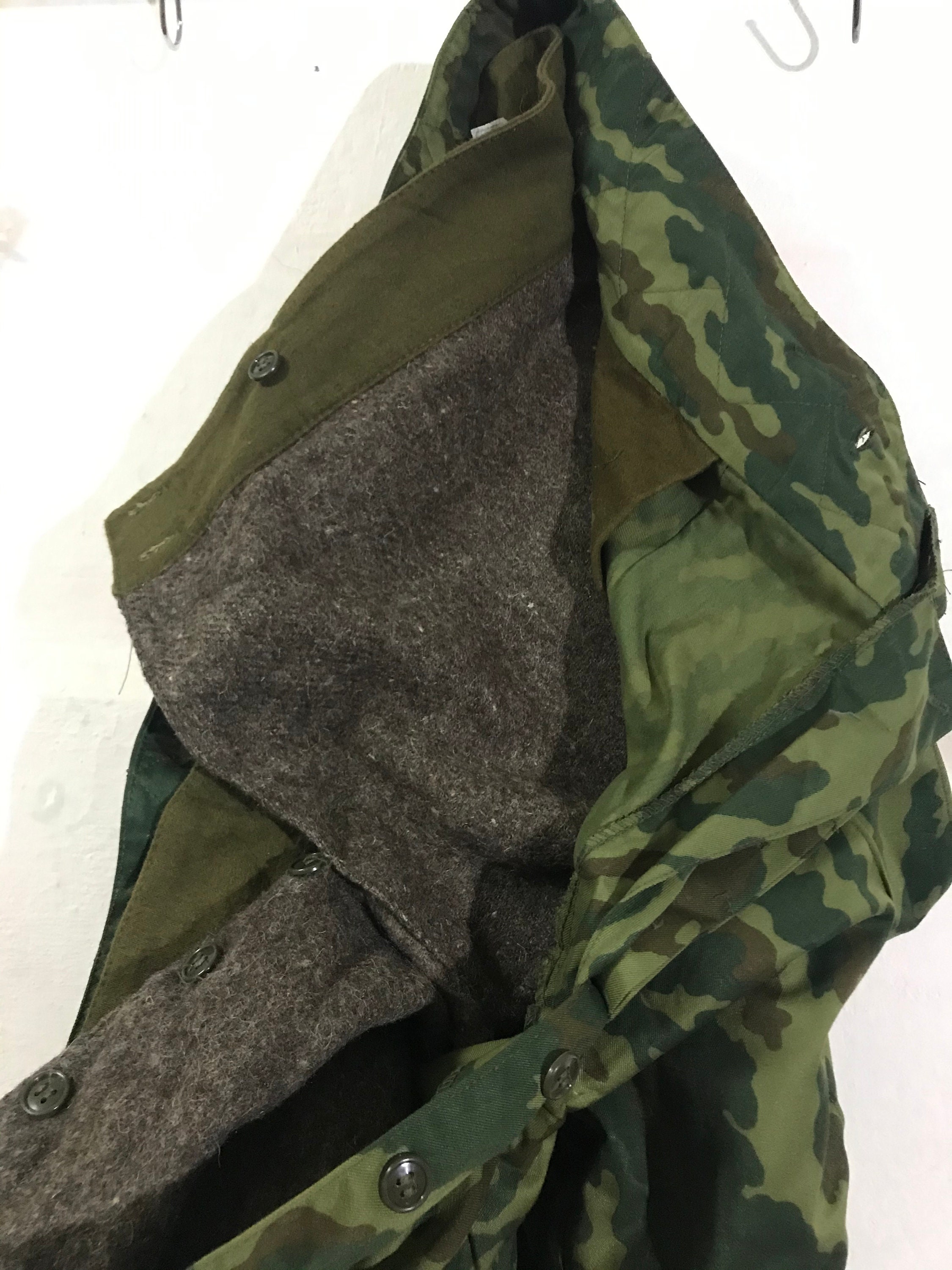 Russian Army Winter Jacket Afghanka VSR-93 Flora VDV Type | Etsy