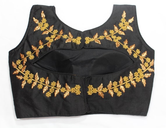 Readymade Designer Saree Blouse Stitched Indian Blouse for Women