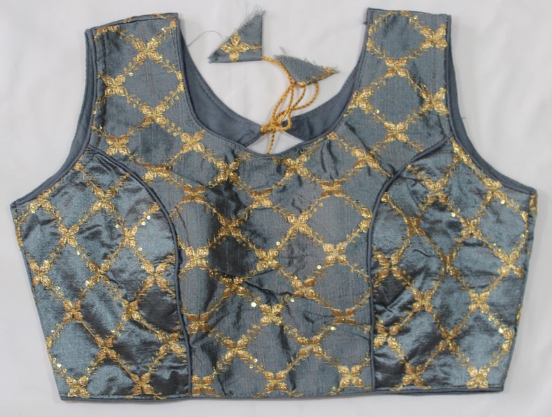 Sari Blouse Free Shipping Stitched Indian Blouse for Women Readymade Designer Saree Blouse Size 36