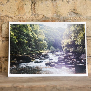 River Song ~ Tirage d’art photographique ~ River Dart, Devon Royaume-Uni