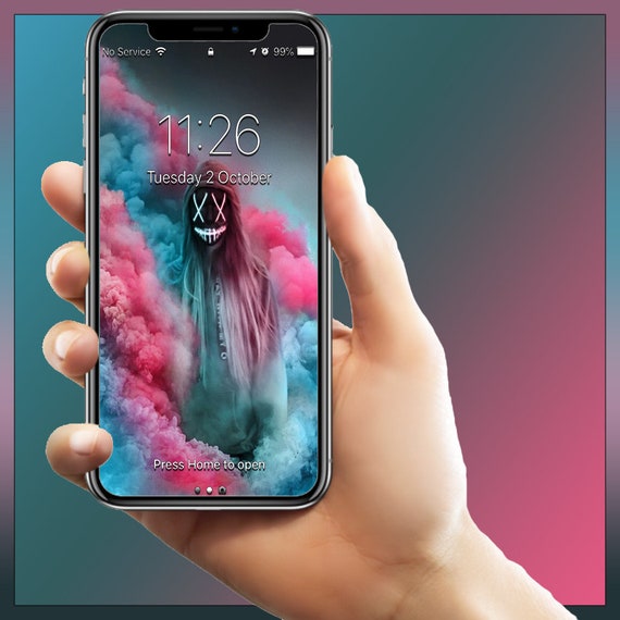 Halloween Anonymous Ghost Iphone Android Wallpaper Background Theme Iphone 6 6s 7 7s 8 8s X Xs Max Xr Samsung Galaxy Note 9 Wallpapers