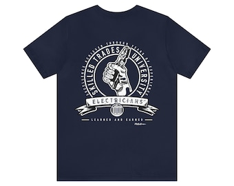 Electricistas - Universidad de Oficios Calificados - Camiseta de manga corta