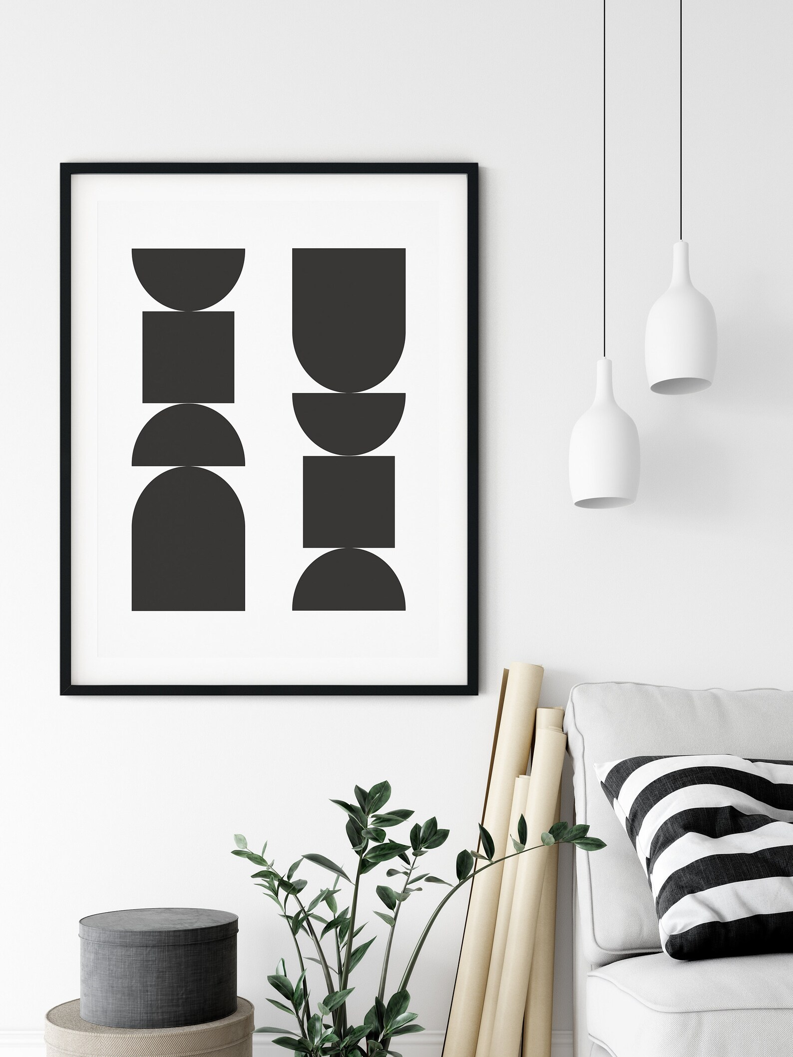 MCM Printable Wall Art Mid-century Modern Art Print Graphic - Etsy