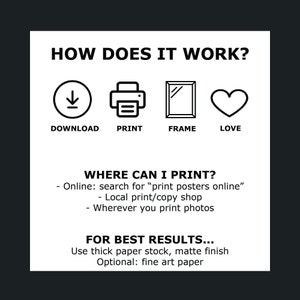 MCM Printable Wall Art, Minimalist Downloadable Poster, Black on Beige ...