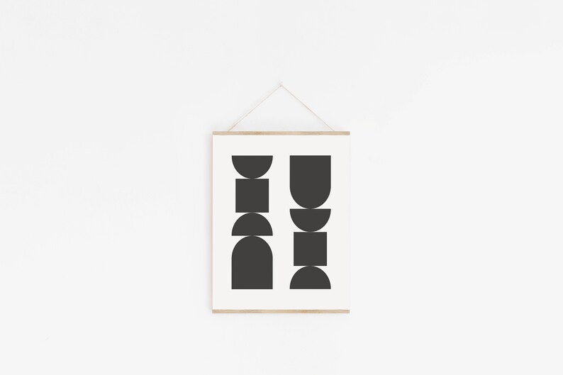 MCM Printable Wall Art Mid-century Modern Art Print Graphic - Etsy