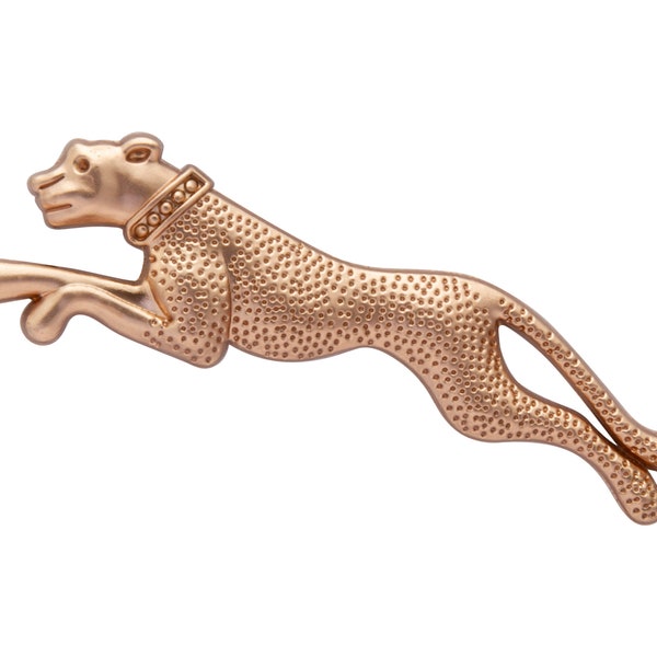 Golden Jaguar Men's Lapel Pin Badge Coat Suit Jacket Wedding Gift Party Shirt Collar Accessories Brooch