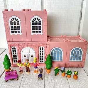 Vintage 1999 Polly Pocket 'Dream Builders Deluxe Mansion' Set by Bluebird Toys