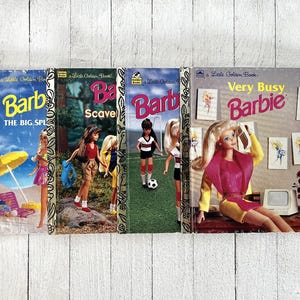 Barbie Golden Books - Etsy Canada