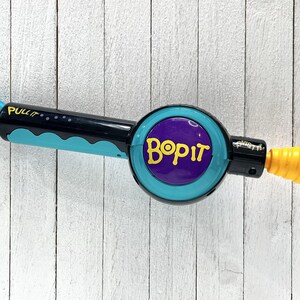 Vintage Bop It XT Onyx Black Push and Pull Toy Game by