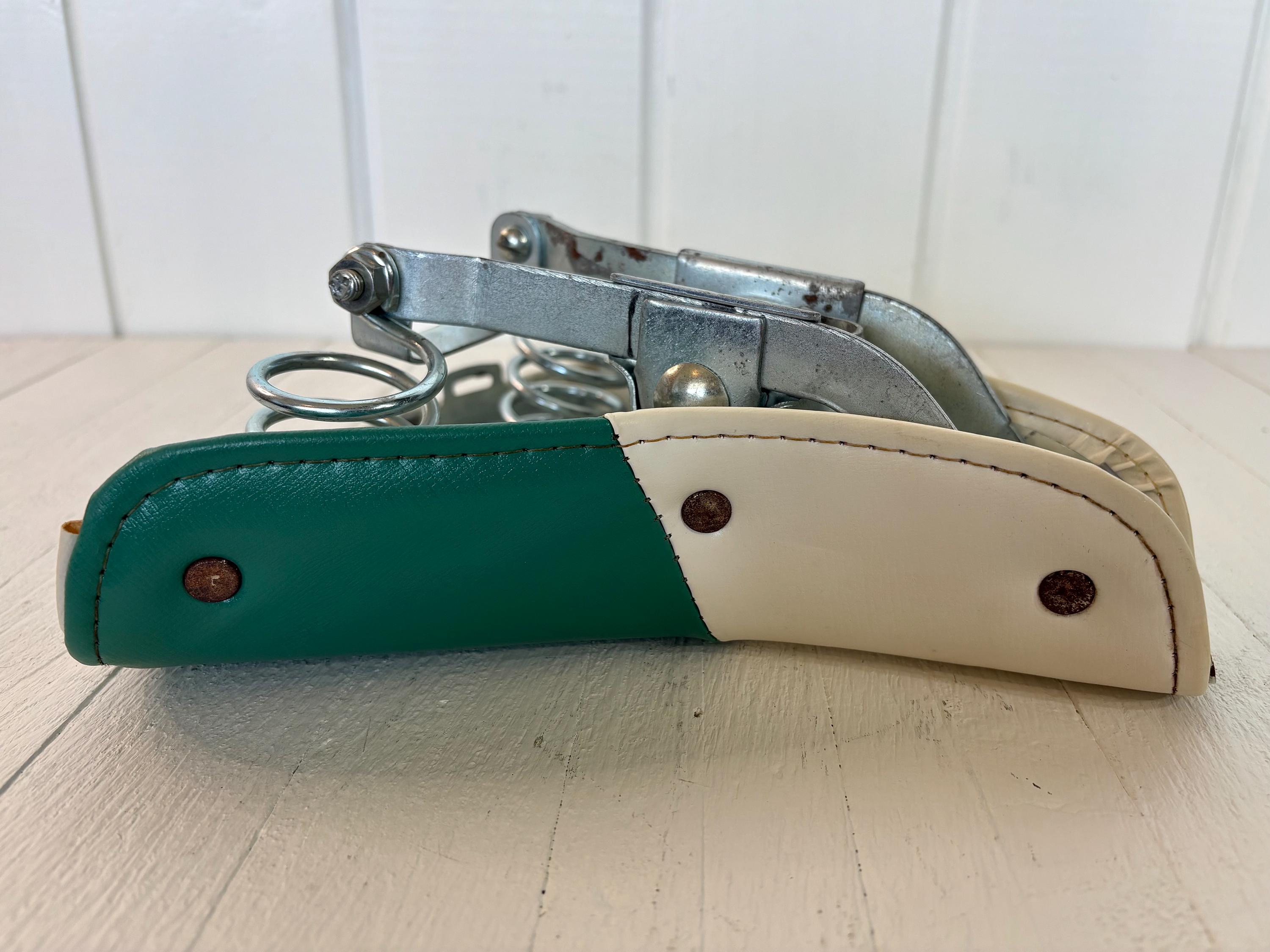Selle Selle Italia Vintage à Rayures Bleues – NOS, Neuve De Stock Ancien, Italie