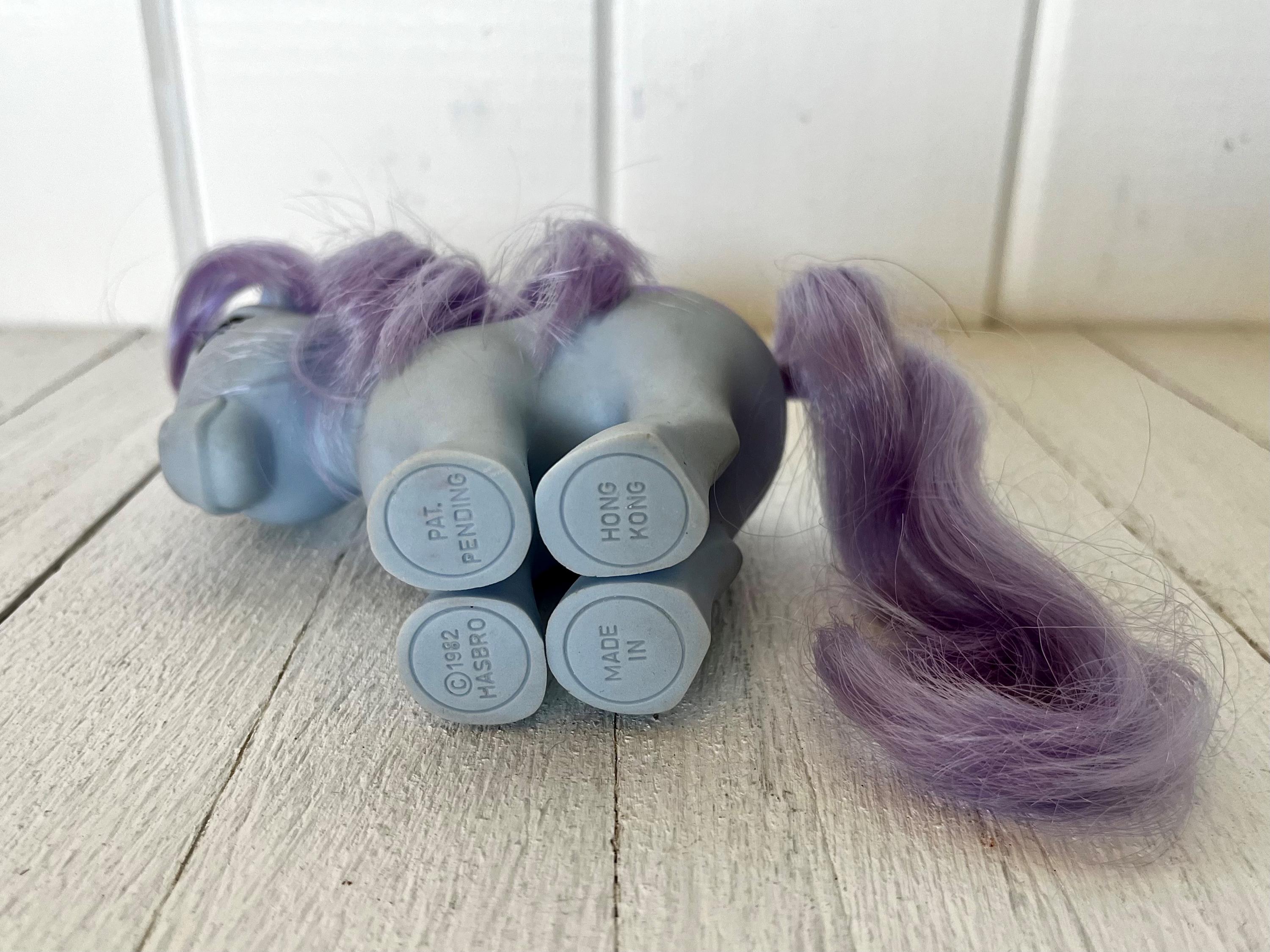 Vintage 80's My Little Pony 'flatfoot Ponies' 1st Gen 