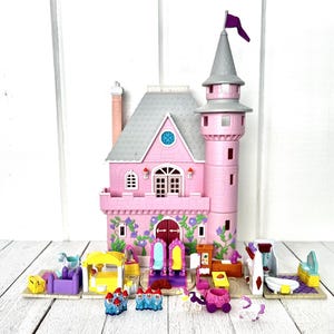 Vintage 1990's My Pretty Dollhouse Enchanted Castle by Galoob