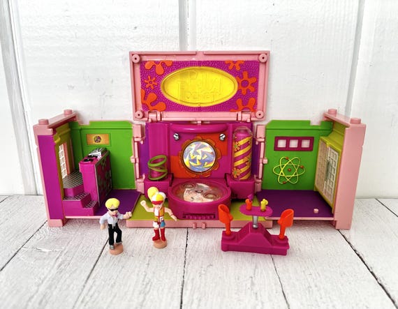 Polly Pocket Bluebird 1999 - Boîte Salle De Danse / Boîte De Nuit - Complet