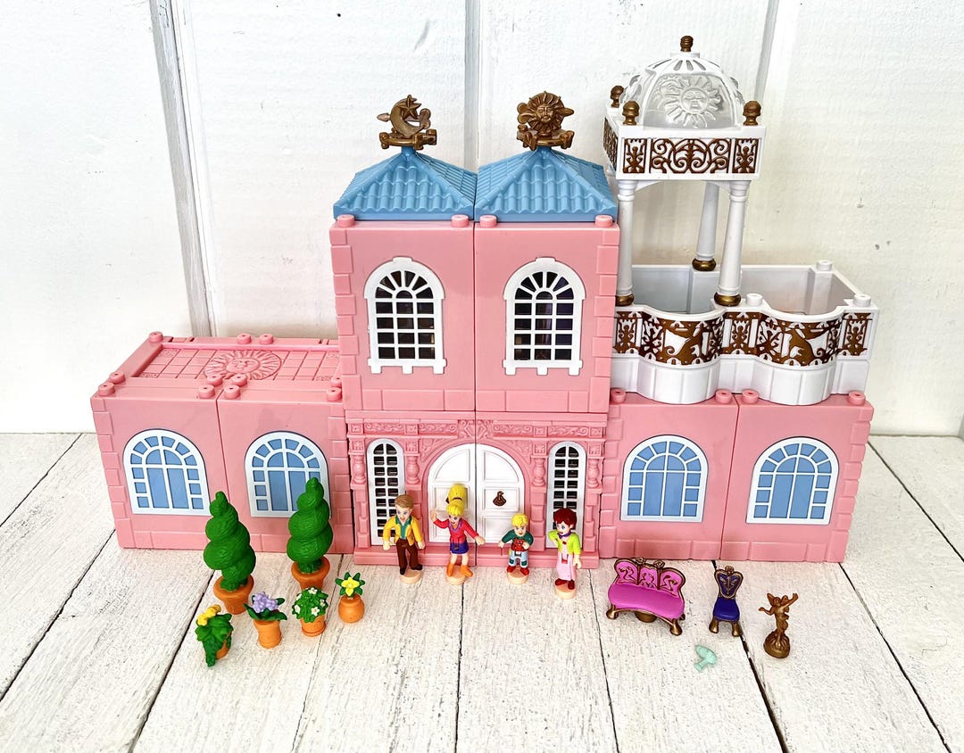 Polly Pocket Dream Mansion – Bluebird 1999, Maison De Rêve Vintage