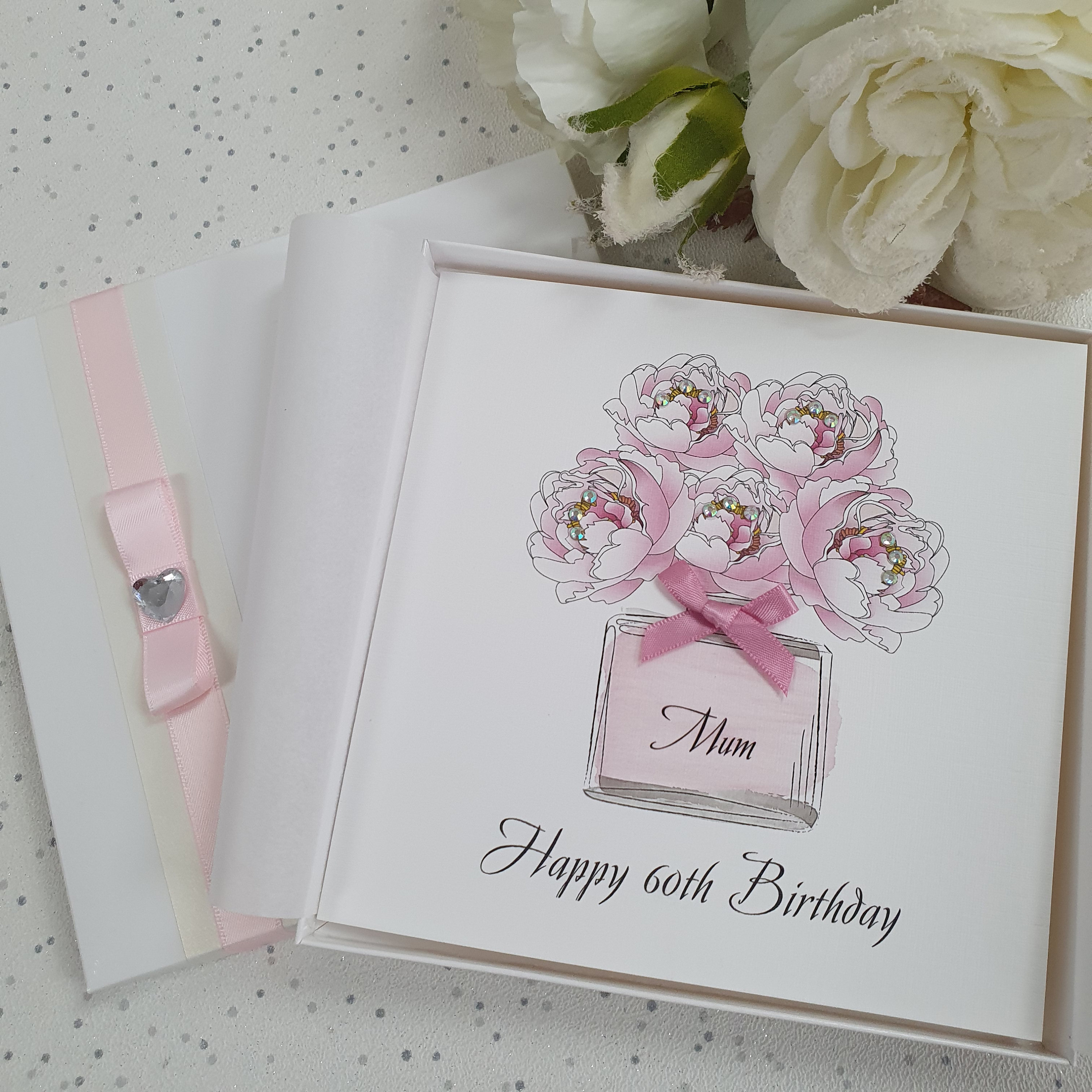 Luxury Handmade Personalised Birthday Card 21st 30th 40th 50th 60th ...