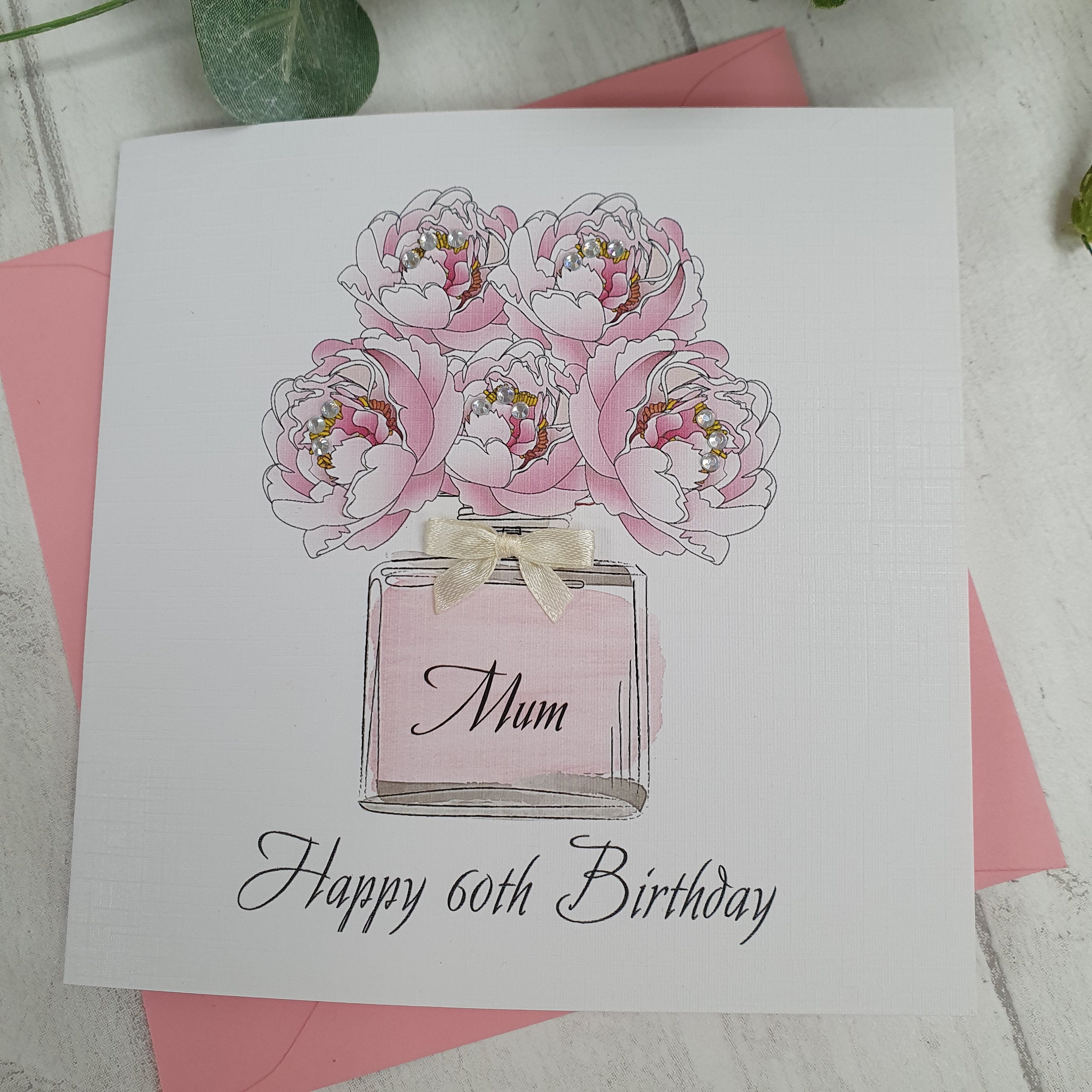 Luxury Handmade Personalised Birthday Card 21st 30th 40th 50th 60th ...