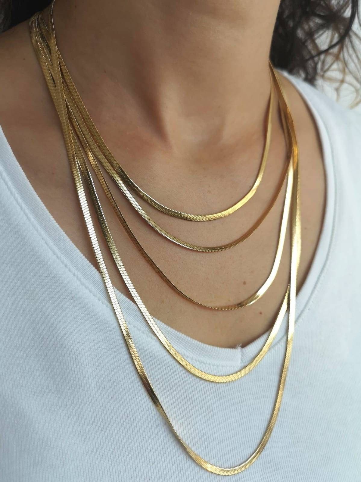 Dainty Gold Chain, Gold Layering Chain, Gold Chain Choker, Thin Chain  Necklace, Delicate Gold Chain, Simple Chain Necklace, Gold Link Chain 