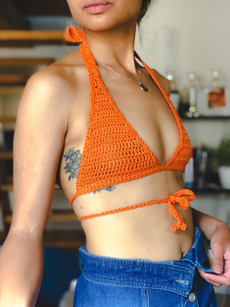 The Adena Bralette Crochet Pattern PDF Download Beginner Friendly To match the Adena Cardigan image 5