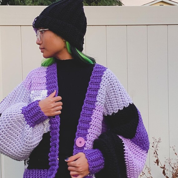 Acrylic 2025 cardigan sweater