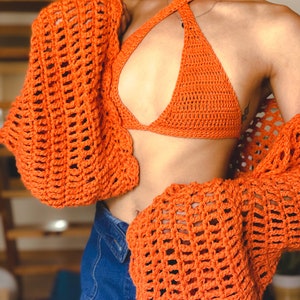 The Adena Bralette Crochet Pattern | PDF Download | Beginner Friendly | To match the Adena Cardigan