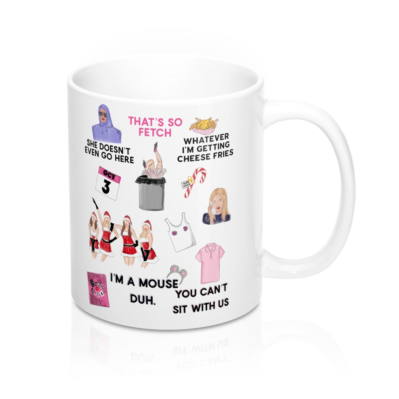 Mean Girls Icon Mug 11oz Etsy