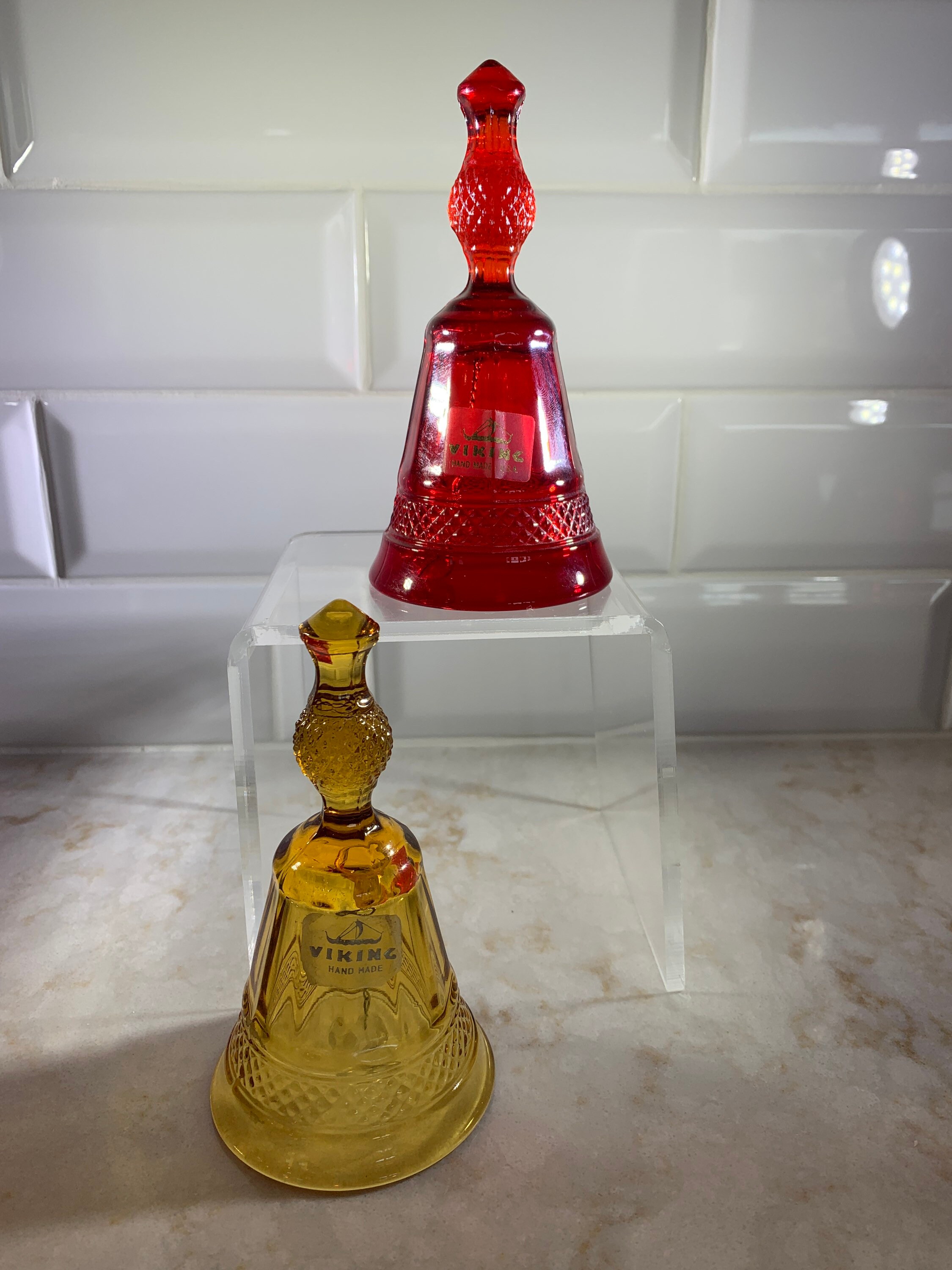 Viking Glass Mt. Vernon Bell Etsy