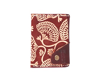 Minimalist Leather Wallet, Men's Card Wallet. Leather Card Holder, Handcrafted Card Holder, Leather card wallet, slim card leather wallet
