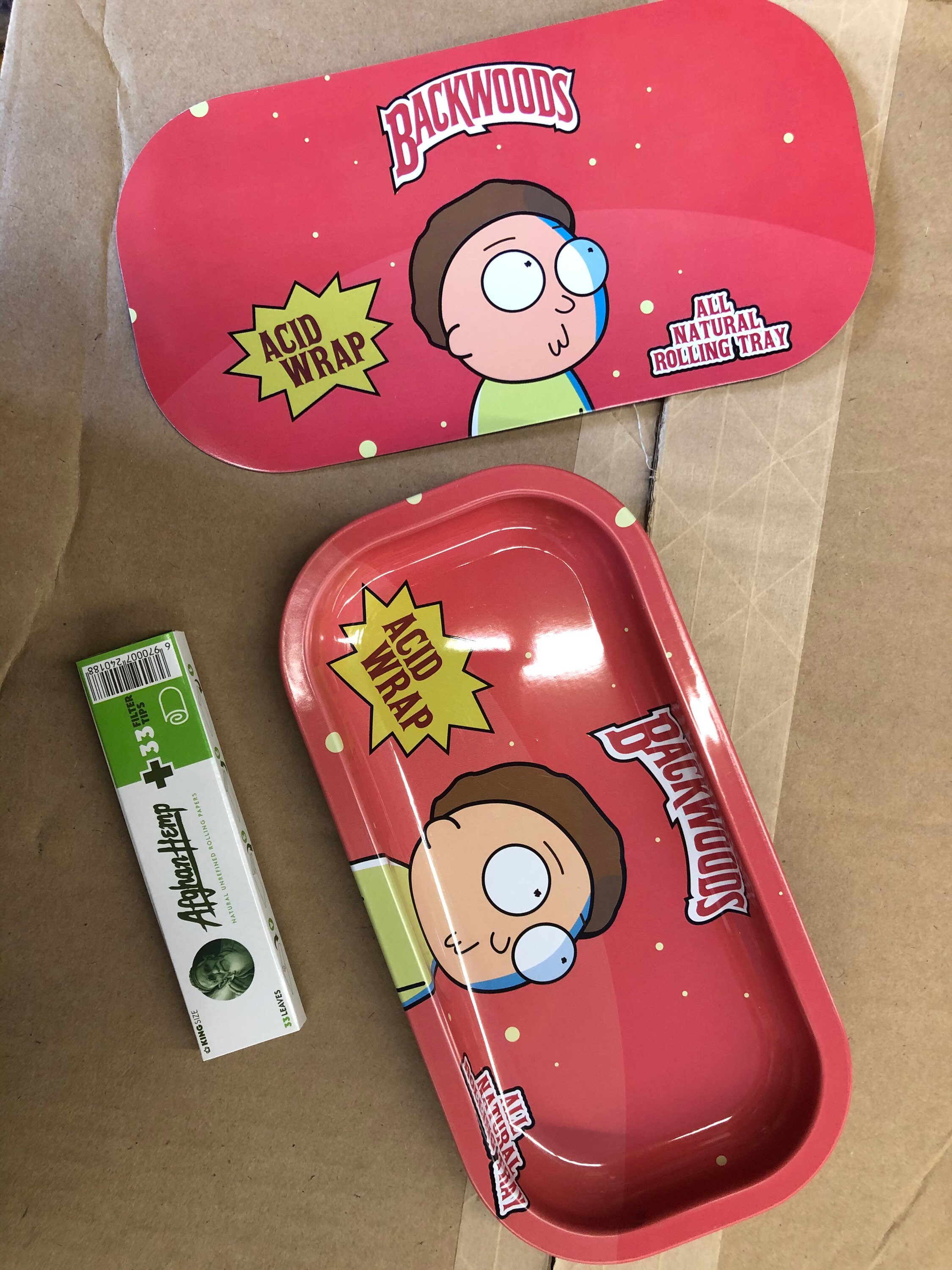 Morty from rick and morty rolling tray KIT with lid Etsy