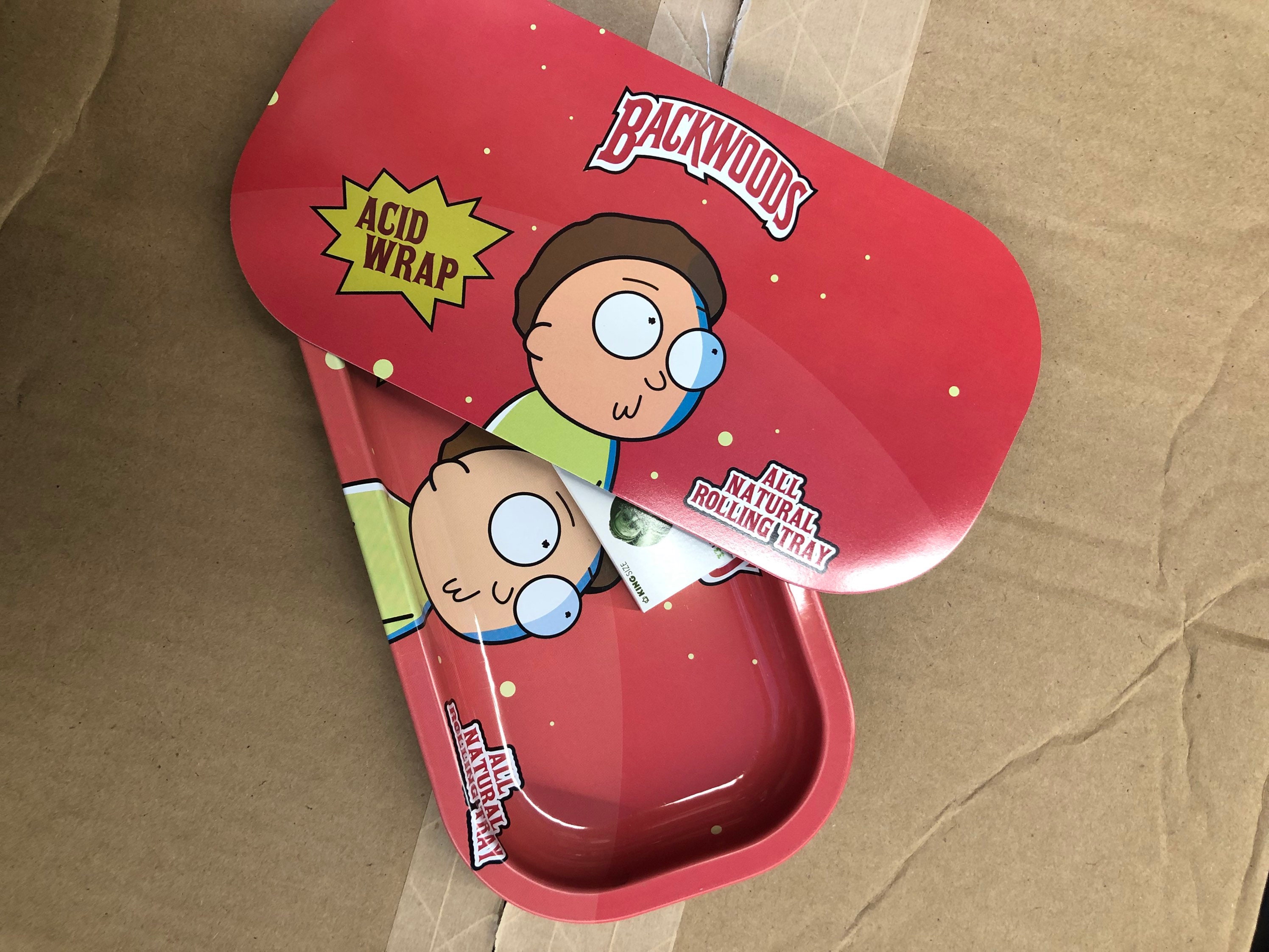 Morty from rick and morty rolling tray KIT with lid Etsy Morty from rick and morty rolling tray KIT with lid Etsy