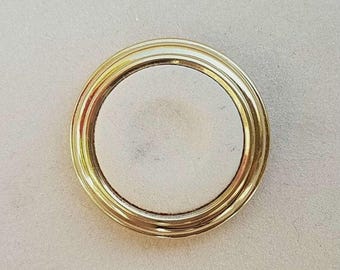 Vintage Gold Tone Metal Bezel For Gucci 11/12 & 1100 Ladies Bangle Watch. NEW AND UNUSED (Old Stock)