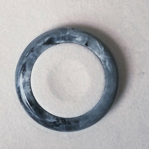 GUCCI  Carbo Gray Marble Acrylic Bezel For 11/12 & 1100-L  Ladies Bangle Watch.