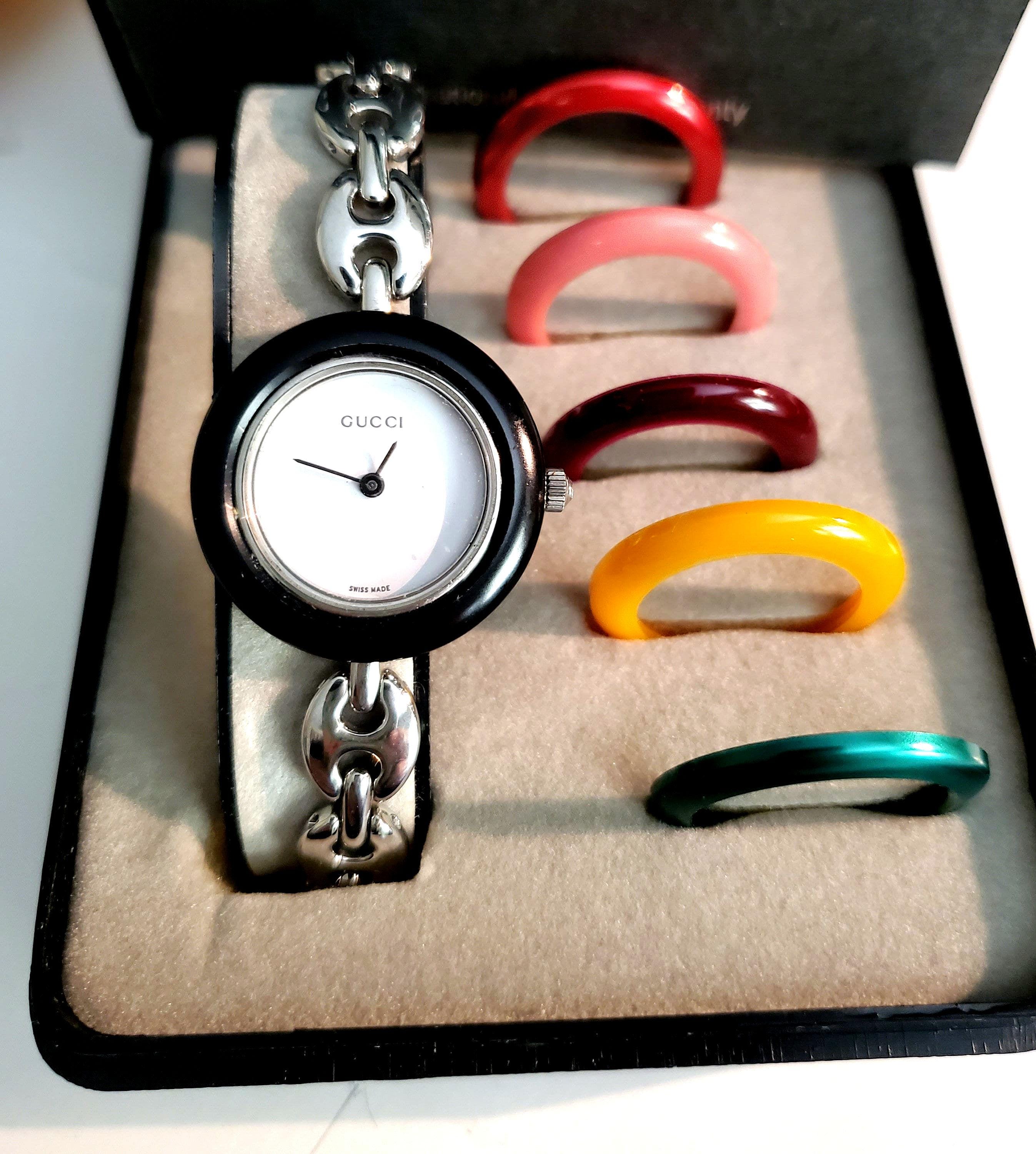 Gucci watch and bracelet set discount