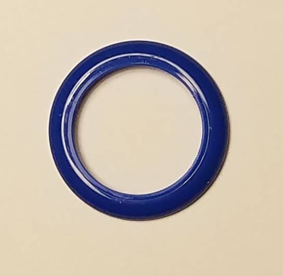 GUCCI Navy Blue Acrylic Bezel For 11 12 1100 L Ladies Bangle Watch