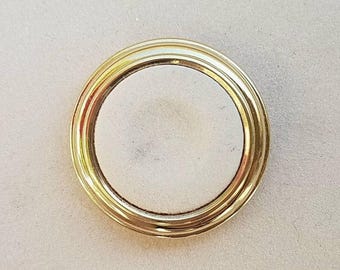 Goldtone Metal Bezel For 1100/1200 Gucci Bezel Watch. NEW, OLD STOCK, Excellent Condition