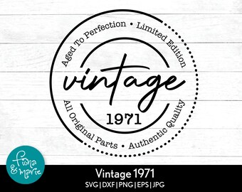 Download Aged To Perfection Svg Etsy