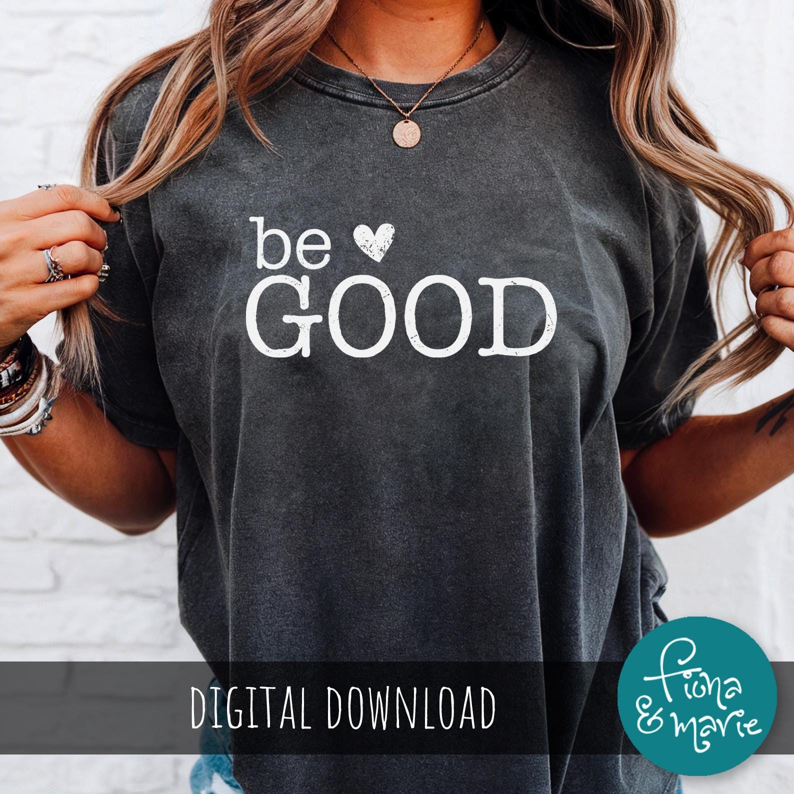 Be Good SVG, Trendy Shirt Design (digital Download - Etsy