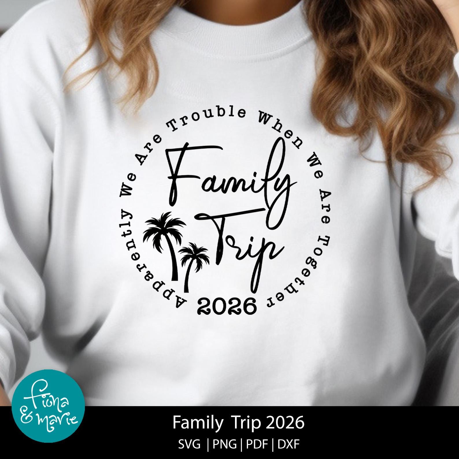 Family Trip 2026 SVG PNG Vacation Shirt Design (digital Download) - Etsy