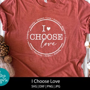Ik kies voor liefde | Svg, dxf, jpg, png