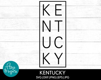 Kentucky SVG Cut File | State Pride, DIY Designs (Digital Download)