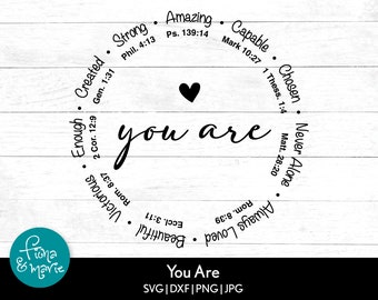 You Are Inspiration, Bible Verse svg, Inspirational svg, svg, dxf, jpg, png, mirrored pdf, Cut File Cricut, Silhouette, Iron On