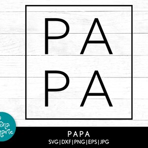 PAPA svg / Grandpa svg / Father's Day svg / Grandfather svg / Funny svg / svg, dxf, eps, jpg, png / Cut File SVG / Cricut / Silhouette