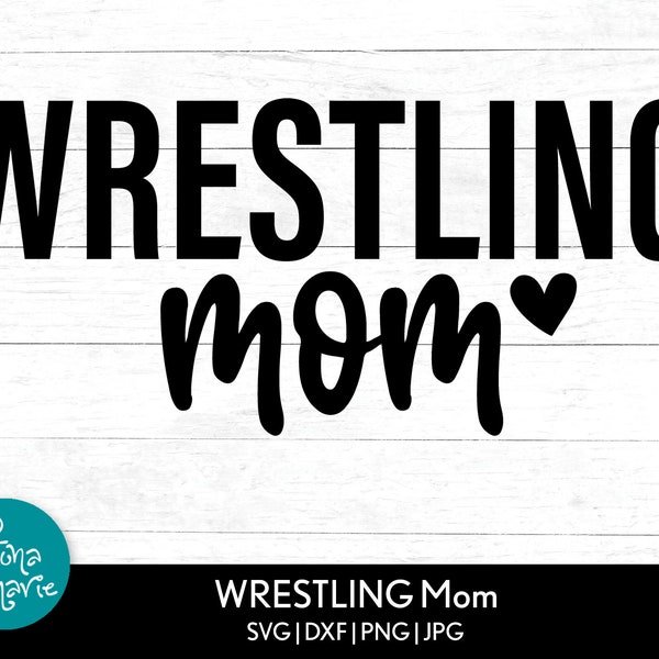 Wrestling Mom | Mom Life | Athletic Supporter | png for shirt | svg, dxf, jpg, png, mirrored pdf | Cut filess for Cricut | Iron On