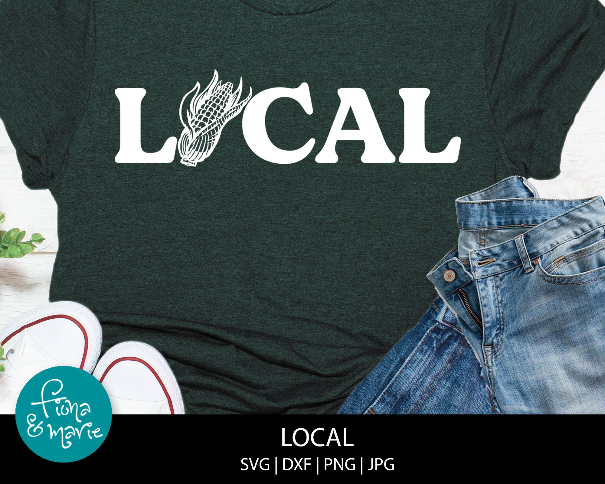 Local Svg, Farm Svg, Corn Svg, Farming Svg, Svg, Png, Jpg, Eps, Dxf ...