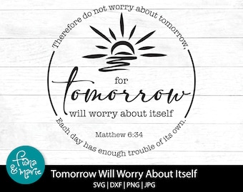 Matthew 6:24 Bible Verse SVG PNG | Christian Cut File (Digital Download)