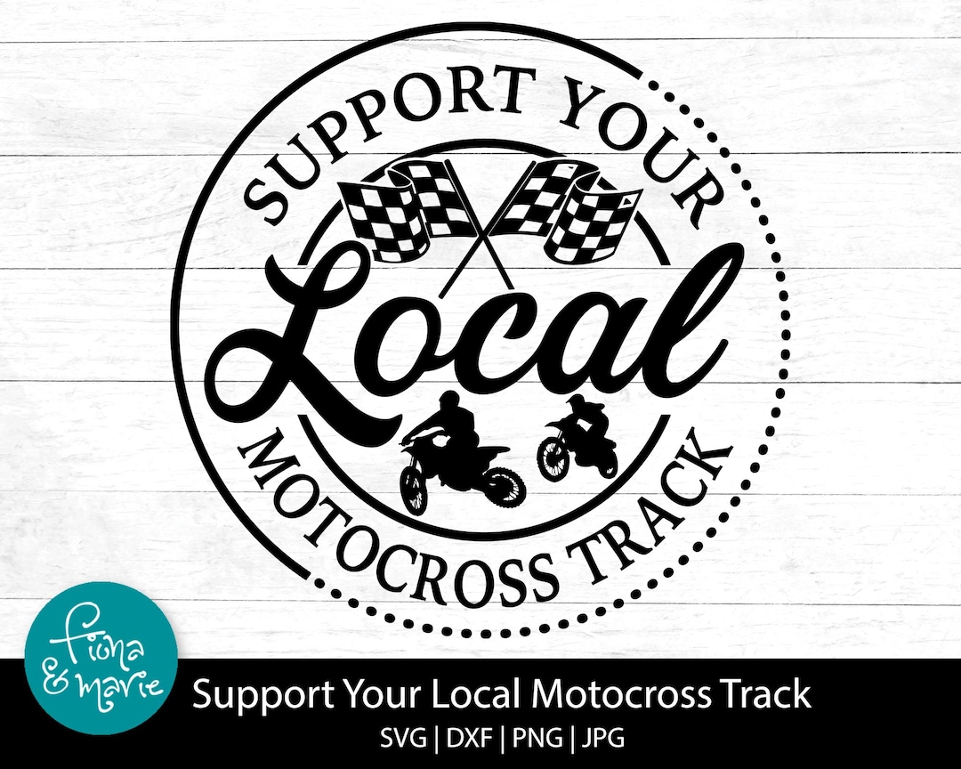 Grasstrack Rider Svg Motocross Track SVG: Dirt Bike Cut Files for Cricut & Silhouette - Etsy